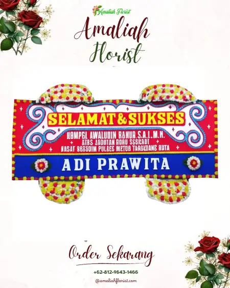 Papan Bunga Ucapan Selamat Dedai